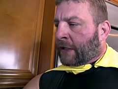 Anal, Couple, Homosexuelle, Hard, Muscle, Softcore, Tatouage, Uniforme