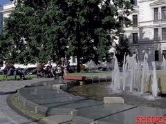 Blondine, Europærer, Hårdt, Fisse, Ridning, Barberet, Mager, Bryster