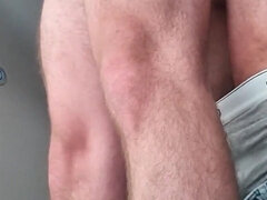 Horny boys Pavel and Silvio have a quick fuck in the highway's toilet