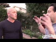 Blond, Dochter, Hd, Latijnse vrouw, Klein, Mager, Tiener, Tieten likken