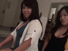 Amateur, Asiatique, Sucer une bite, Hard, Lesbienne, Thaïlandaise