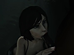 Grosse bite, Gros seins, Sucer une bite, Compilation, Interracial, Nénés