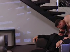 Anal, Lamer culo, Negro, Mamada, Ébano, Gay, Interracial