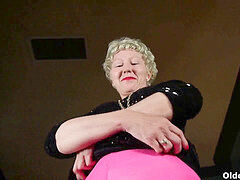 mother's fresh pantyhose got her all worked up