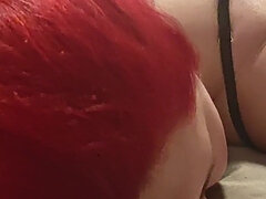 Amateur, Anal, Gros seins, Couple, Éjaculation interne, Fait maison, Interracial, Rousse roux