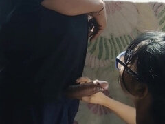 18 jaar, Enthousiasteling, Pijpbeurt, Indisch, Tiener