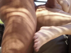 Imbrogliare, Da dietro, Europea, Fetish, Leccata, All'aperto, Figa, Tette