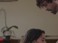 Stor kuk, Brunett, Sperma shot, Snopp, Hardcore, Fitta, Rider, Tuttar