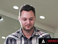 Devils Film - Horny Busty Stepmother-in-law Brittany Andrews Sucks And Fucks Her Son-in-law In Pov