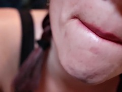 EXTRA UP CLOSE mouth sounds, kissing, lens licking ASMR