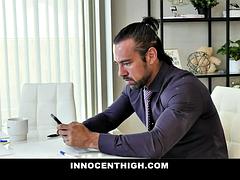 Small tit teen is hot for teacher by TeamSkeet: Cowgirl, Licking  Hardcore Porn