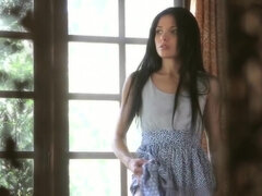 Kuřba, Brunetka, Péro, Ženský, Hd, Přírodní, Sólo, Teenka