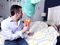 Baben, Blondin, Avsugning, Brunett, Doggystyle, Hd, Milf, Trekant