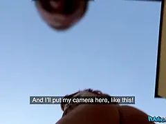 Public agent - dirty hot us red haired stunner gets lost in czech