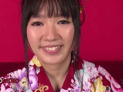 Naughty Jav Star Chiharu Seduces With A Japan Blowjob Then Fucks Kimono Clad