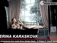 За кадром, Черные, Чешки, Женщины, Каблуки, Белье, Рыжие, Соло