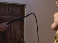 Bondage disciplin sadomasochisme, Store bryster, Blondine, Dominerende, Tysk, Spanking