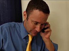 Baben, Stora tuttar, Avsugning, Brunett, Hardcore, Kontor, Tuttar