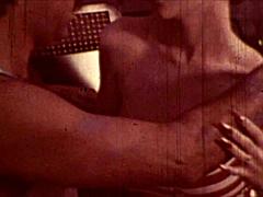 큰 가슴, 오랄섹스, 젖가슴, 빈티지