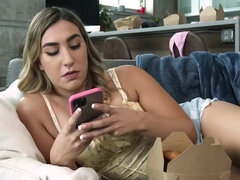 Americano, Verga grande, Tetas grandes, Rubia, Hermano, Sexo duro, Interracial, Adolescente