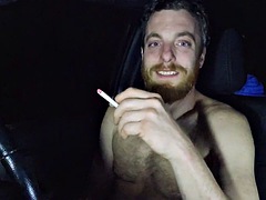 Nana, Grosse bite, Blonde, Voiture, Homosexuelle, Masturbation, Solo