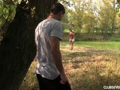 Boquete, Morena, Clube, Europeu, Hardcore, Ao ar livre cartaz de rua outdoor, Raspar depilar, Adolescente