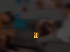 ブロンド, フェラチオ, チン, 彼女, Hd, 現実, 三人, オッパイの