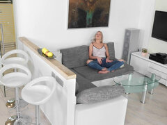 Blondýna, Klitoris, Prstění, Hd, Masturbace, Vyholené, Sólo, Vlhká