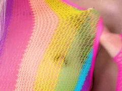 Kenzie Reeves gets her tight ass drilled by a big dick MILF while squirting in HD