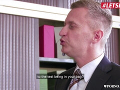 Sexy Asian Brunette Polly Pons Gets Fucked In The Ass By The Principal - busty schoolgirl Polly pons