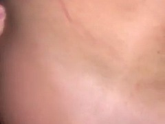 금발의, 오랄섹스, 얼굴에, 셀카