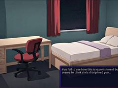 My girlfriend has a hard day at work. RELAX my partner. He gives me his panties EP 1