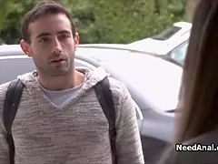 항문, 엉덩이, 남녀공학, 머리카락이 많은, Hd, 고함치는, 청소년, 유니폼