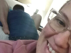 素人, アメリカ人, ぽっちゃり, フェラチオ, 茶髪の, 浮気する, 自家製, 三人