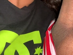 Blasen, Spermaladung, Handjob, Latina