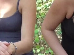 Femdom, Německé, Venku, Otrok