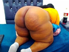 Amatéři, Bbw, Černé, Dildo, Ženský, Masturbace, Sólo