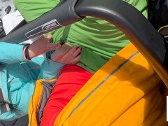 Leie, Paar, Besamung, Masturbation, Im freien, Dürr