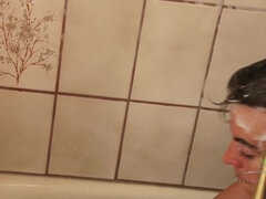 Renee feels grimy so she takes a nice long soak in the bath as sh
