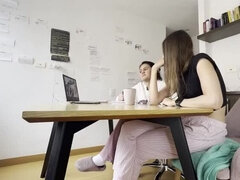 Hot Latina Teens Finger Each Other Secretly on Video Call - Lesbian Orgasm in 4K