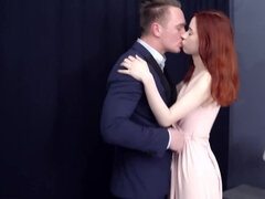 フェラチオ, イく瞬間, 赤毛, ロシア人, ティーン