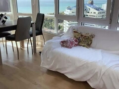 Anal backstage with busty Amalia Davis