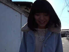 Ázsiai, Kisbaba, Gesztenyebarna, Ujjazás, Orgazmus, Szabadban, Nuni, Játékszerek