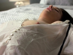 Newer teen Anna Klavkina masturbates