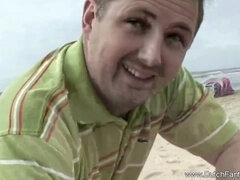 Sperma i munnen, Nederländsk, Milf, Utomhus, Trekant