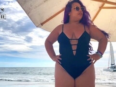 Bbw, Latinské, Venku, Na veřejnosti