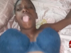 Double dip, cum on pussy, pov