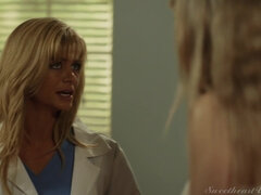 Blondinka, Doktor, Erotično, Prstni, Girlfriend, Poljubljanje, Lizanje, Orgazem