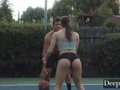 Sex on the Court with Buff Babe Abella
