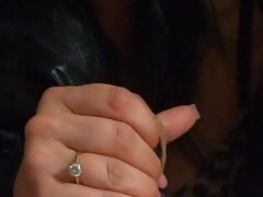 Grosser arsch, Blasen, Paar, Spermaladung, Selbstgemacht, Milf, Strümpfe